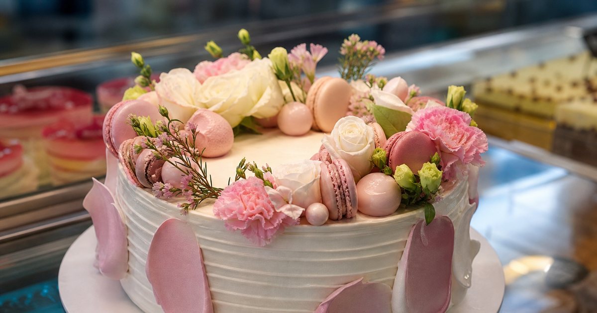 How can a bakery collect all the custom cake order details it needs without endless back and forth?
