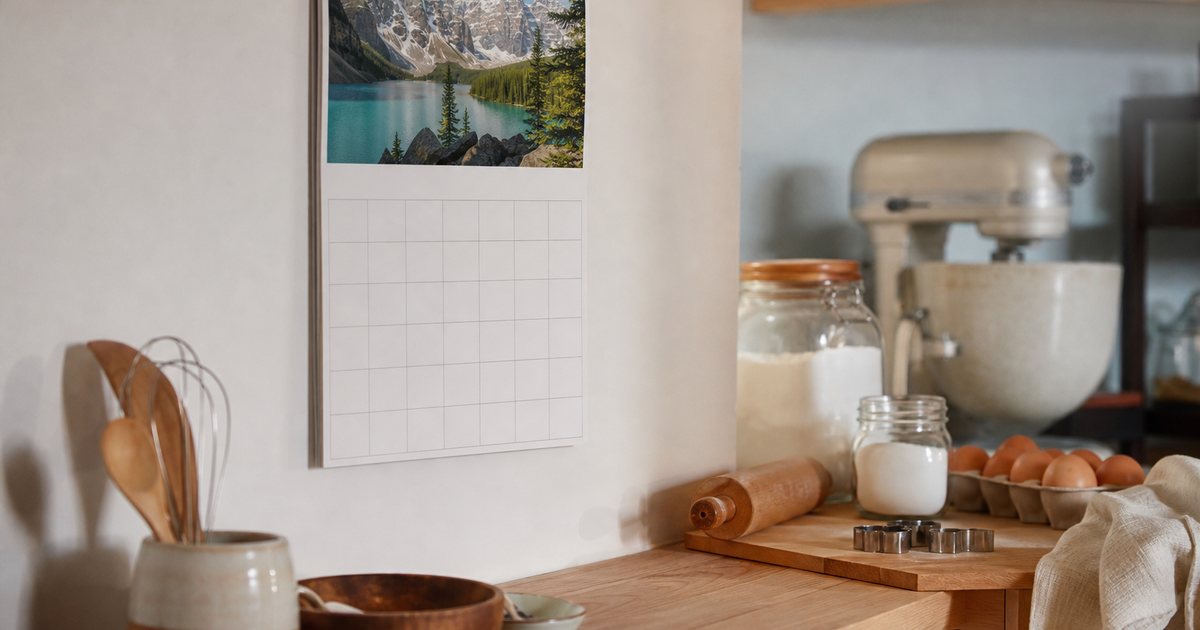 How can a home baker manage a cake order calendar so two big cakes do not land on the same day?